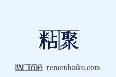 粘聚是什么意思的图片